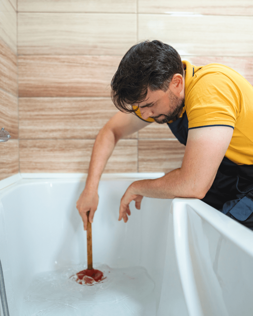 desentupimento de banheira